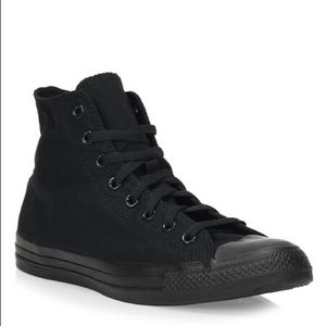 black converse high tops
